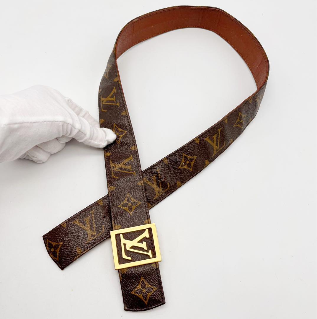 ルイヴィトン　ベルト　LV アイコニック モノグラム サンチュール