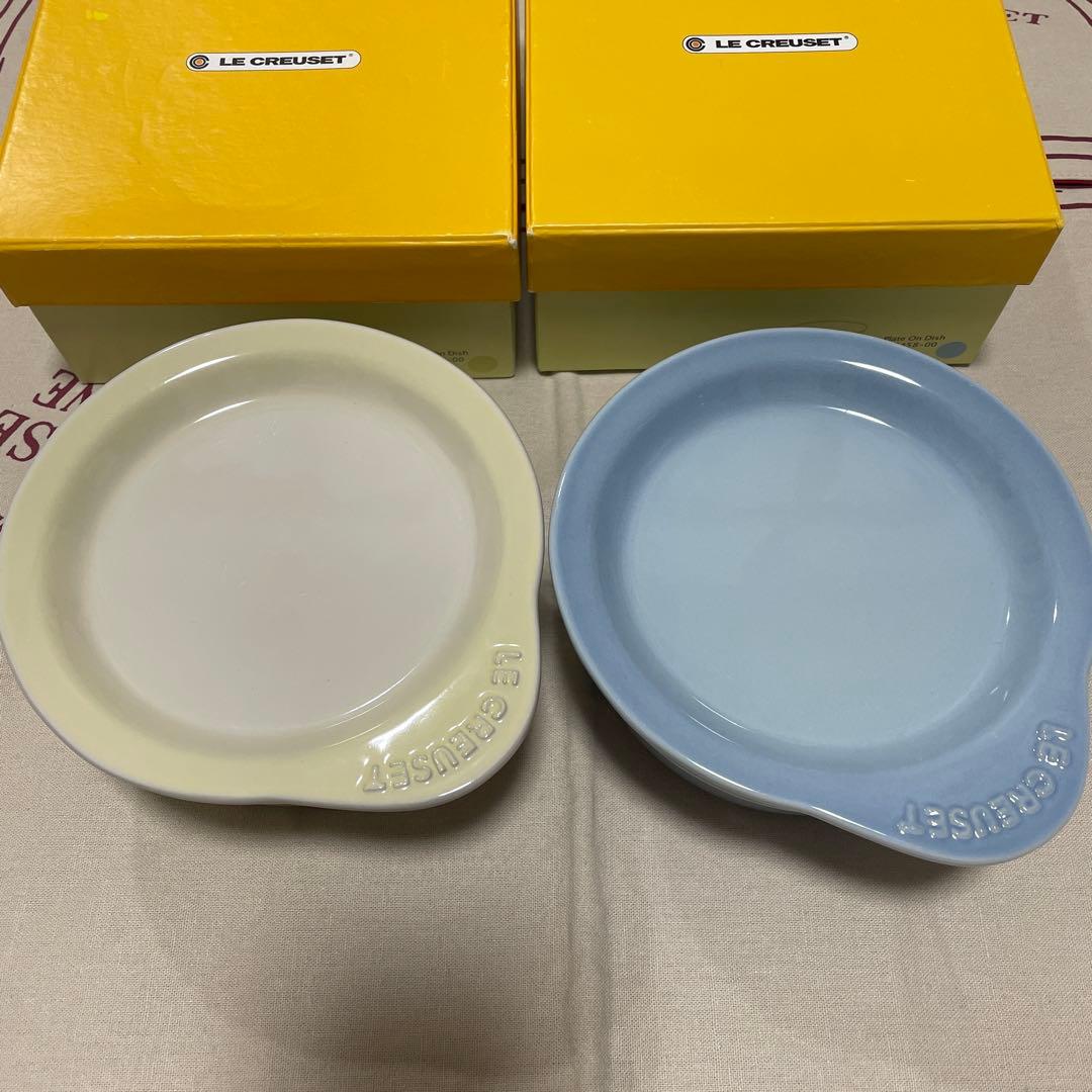 《未使用》LE CREUSET プレートオンディッシュ　2個セット