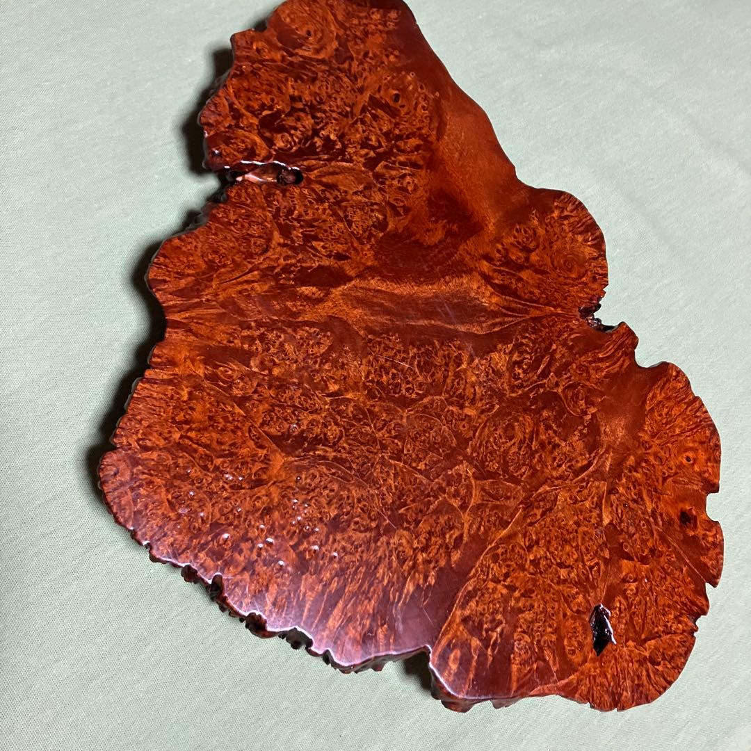 天然木　1枚板　玉杢 花台 飾り台 敷板　香台　盆栽台