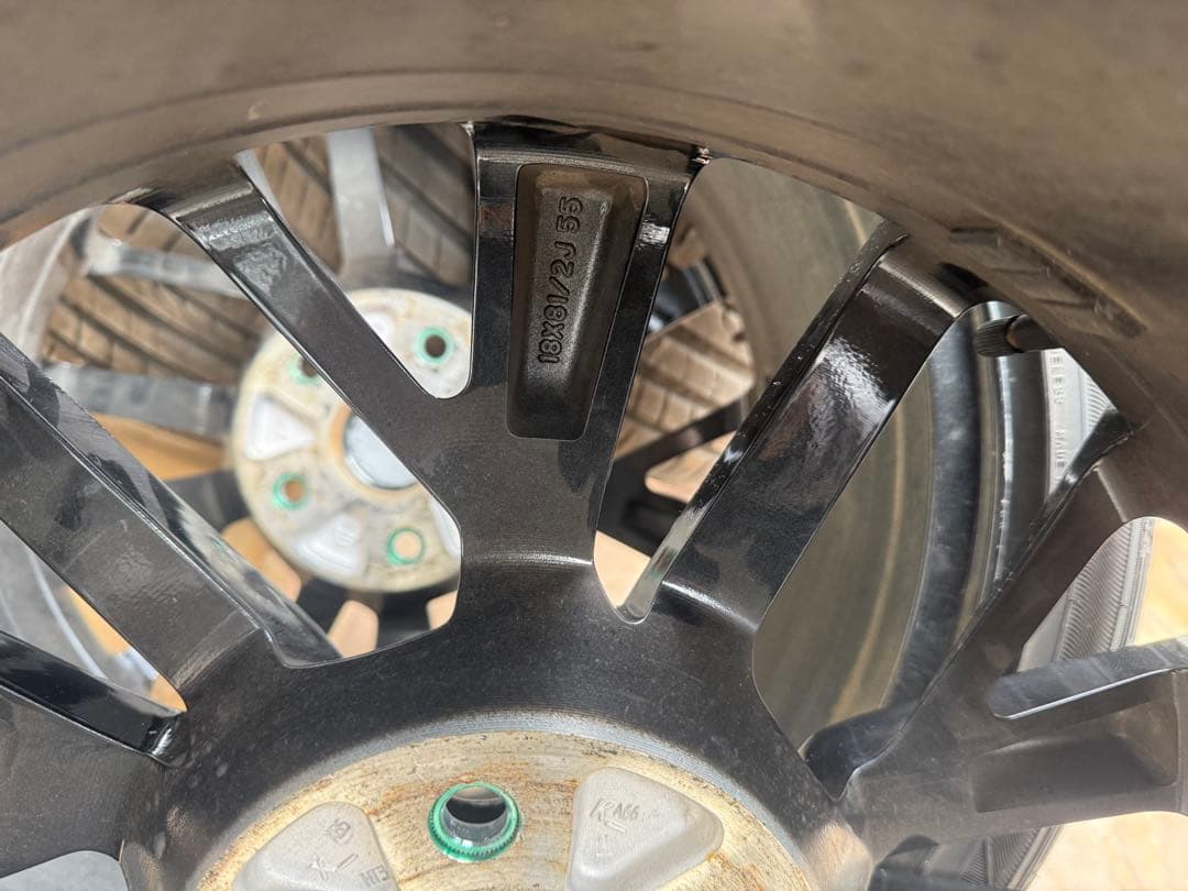 WRXS4 vbh 純正ホイール　タイヤセット送料込　美品