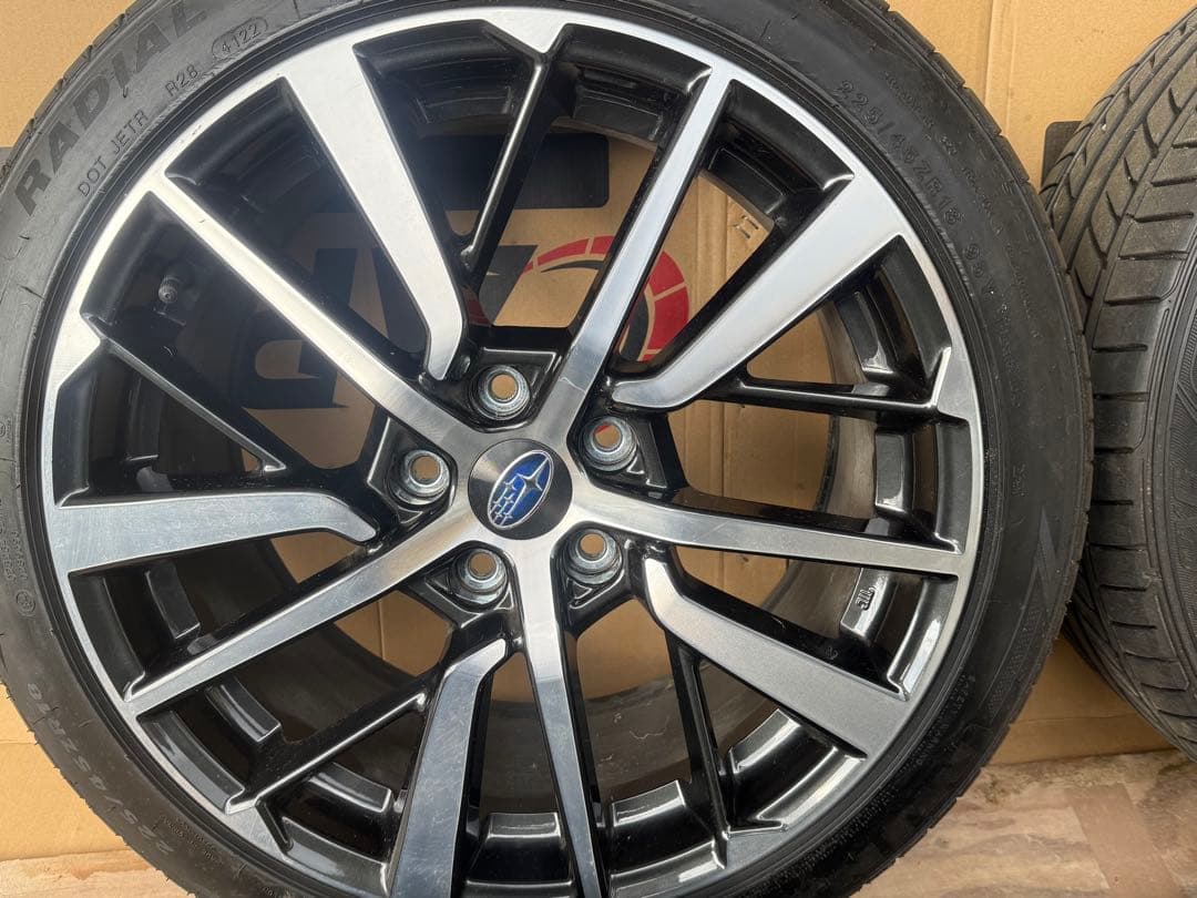 WRXS4 vbh 純正ホイール　タイヤセット送料込　美品