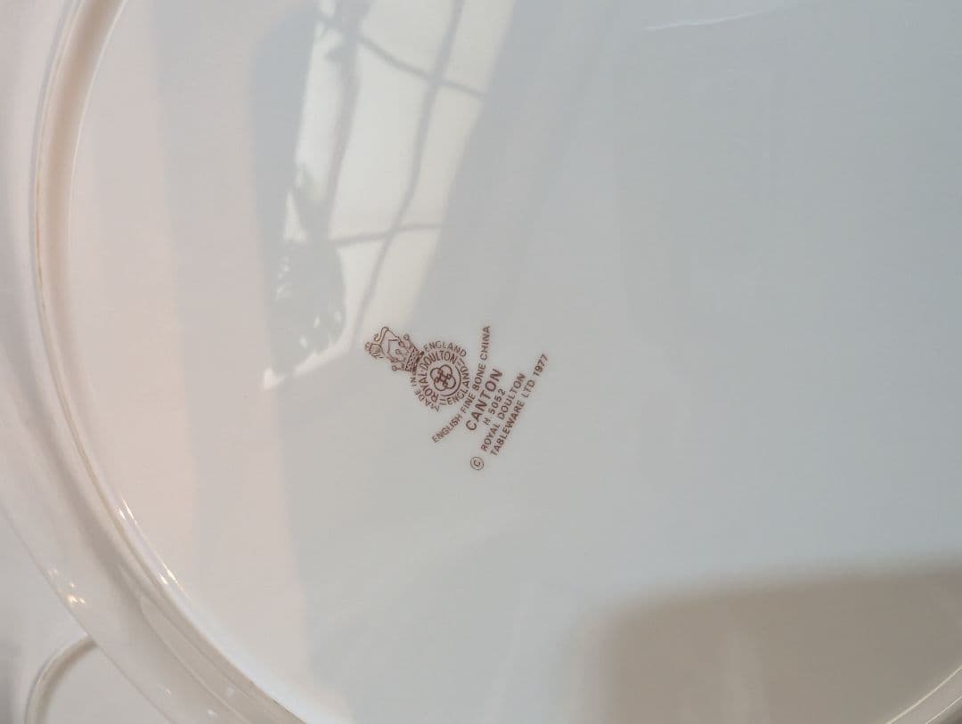 ロイヤルドルトン　カントン　ディナープレート27㎝プレート♡6枚