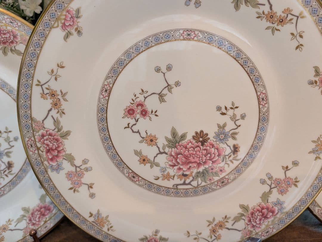 ロイヤルドルトン　カントン　ディナープレート27㎝プレート♡6枚