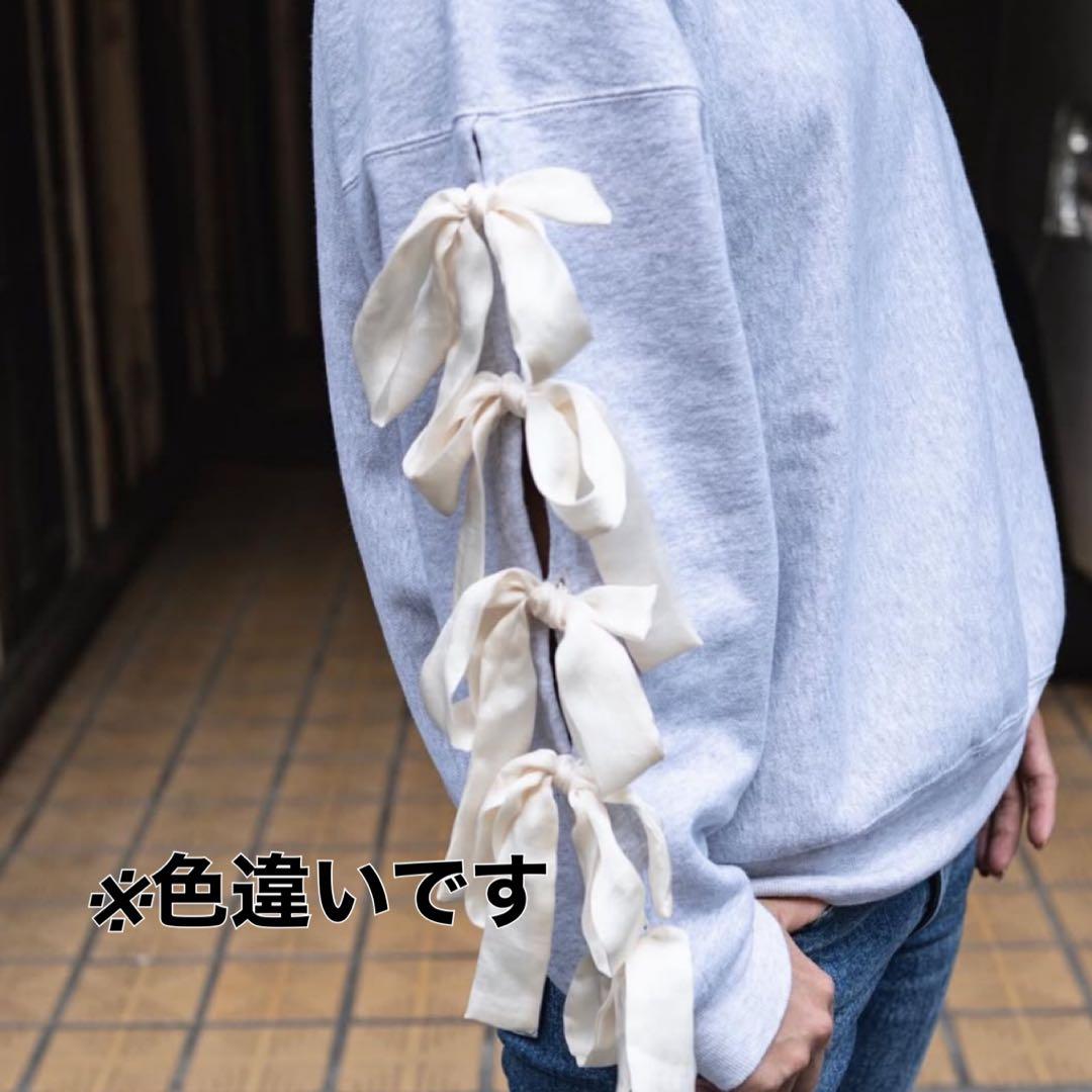 gotohollywood サテンリボン スウェット size02