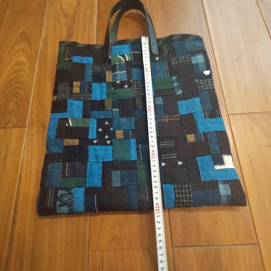 藍染古布のバッグです