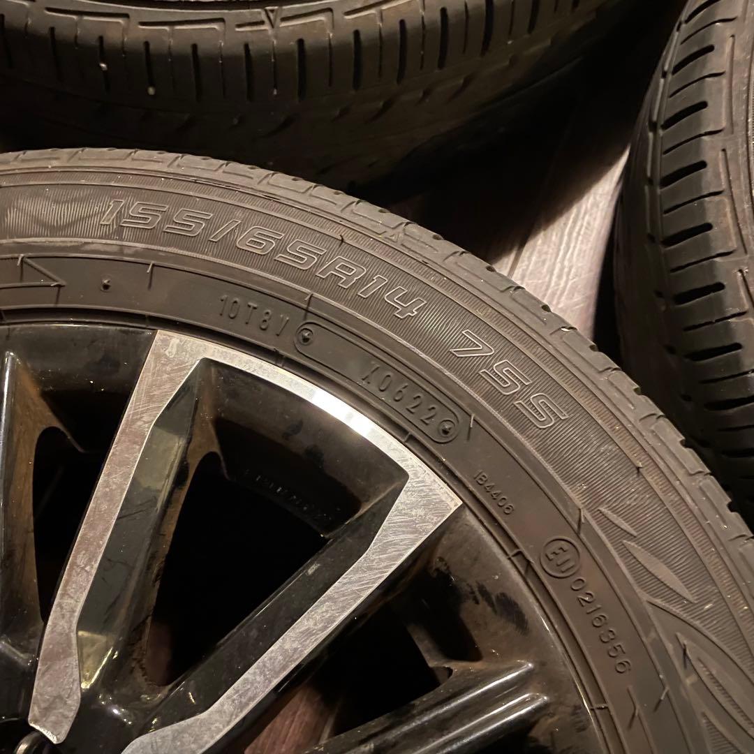 DUNLOP EC202 155/65/14 22年4本 KYOHO SMACK