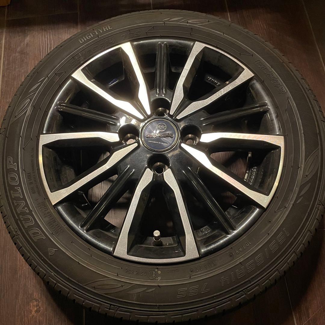 DUNLOP EC202 155/65/14 22年4本 KYOHO SMACK