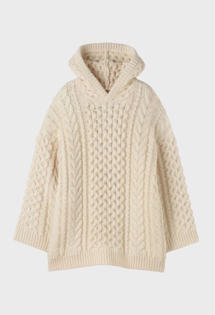 むちむち様確約◎THE TOE Potsdamer Knit Hoodie