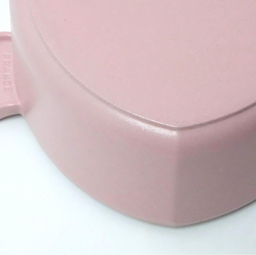 【美品】LE CREUSET　ココット ダムール　シュガーピンク　18cm
