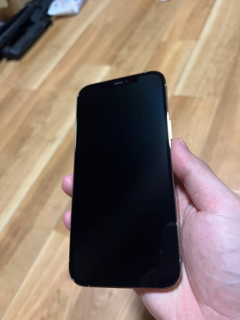 Iphone 12 pro max 256gb ゴールド sim フリー