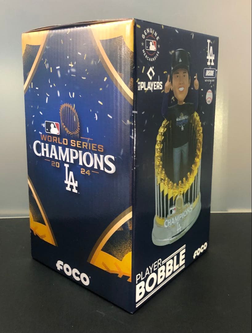 大谷翔平 2024ワールドシリーズチャンピオン記念トロフィー・インボブ