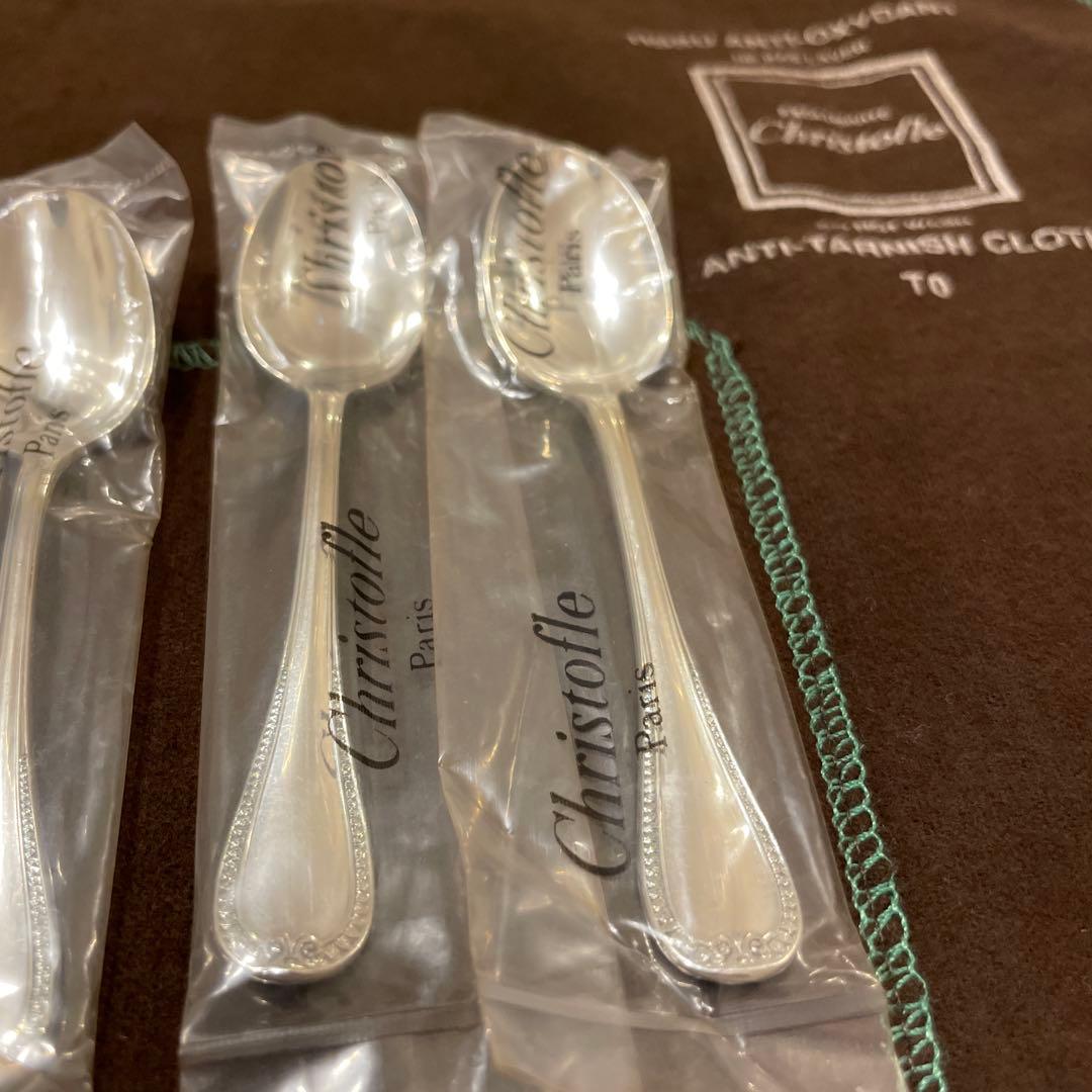 クリストフル　マルメゾン　デミタススプーン×６本セット