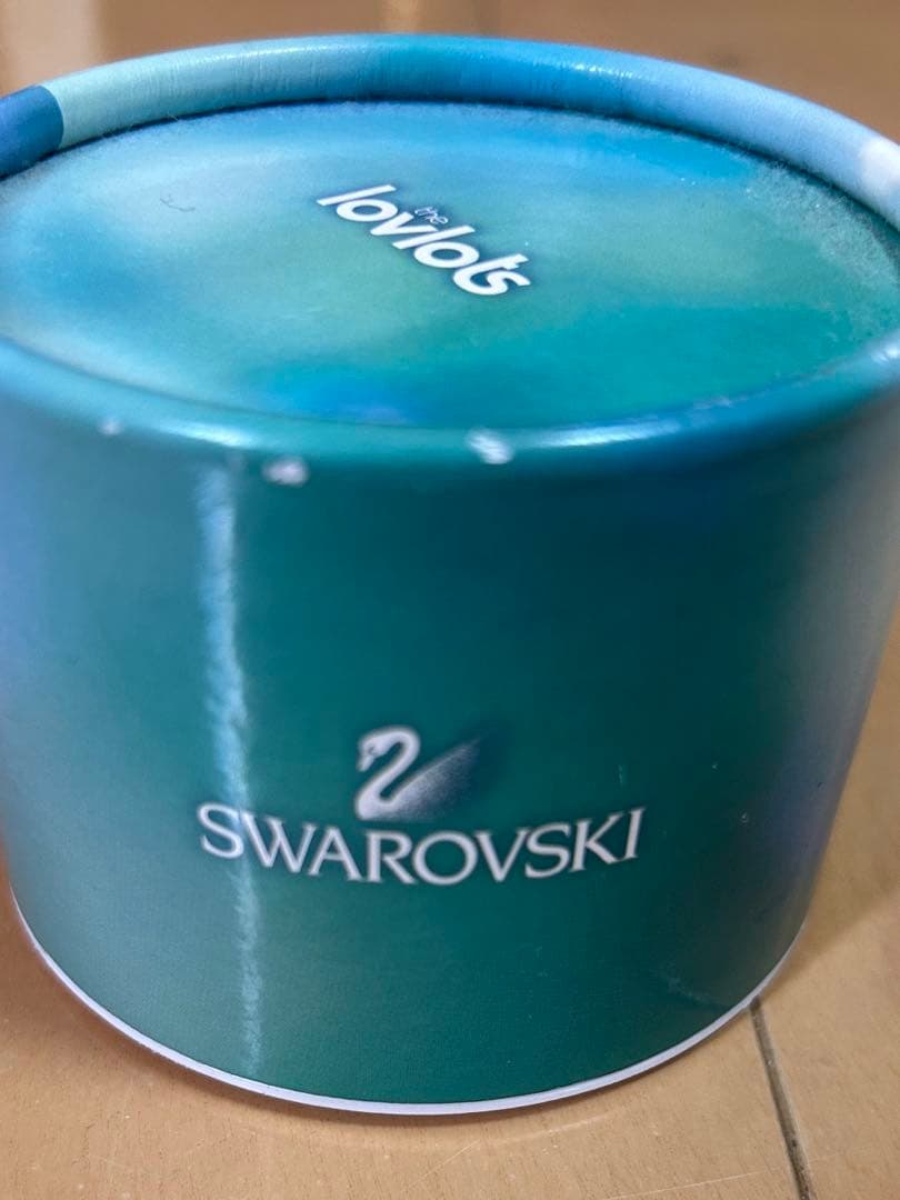 スワロフスキー　置物　あひる