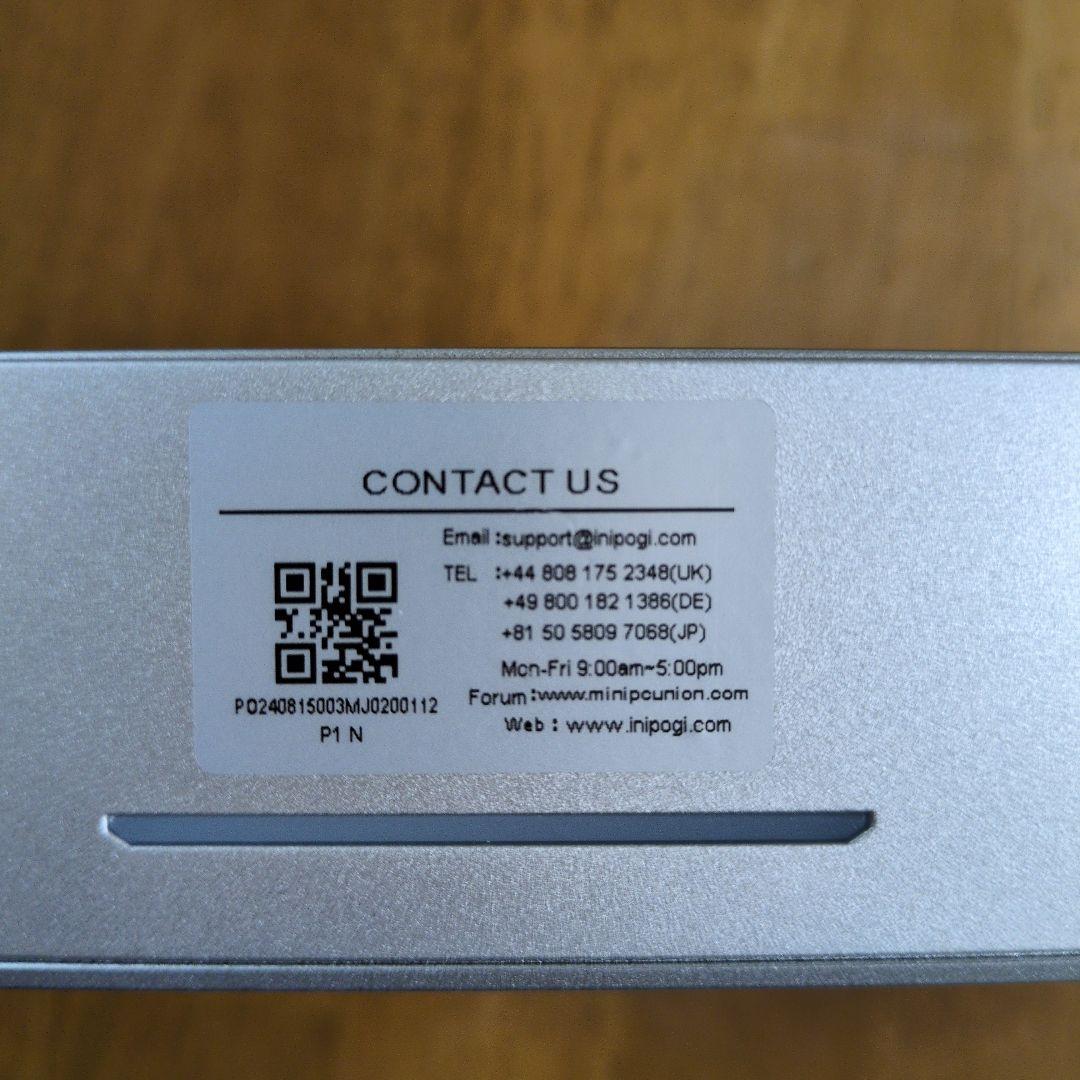 ミニPC NIPOGI GK3PLUS N97 8GB 256GB