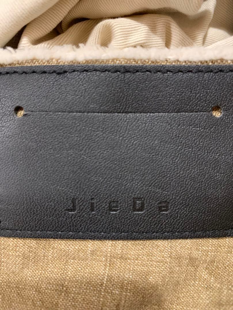 JIEDA オリーブデニムワイドレッグパンツ