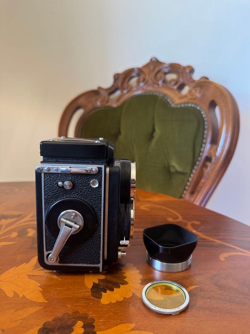 【希少・完動品】PRIMO-JR 二眼レフカメラ　東京光学　127フィルム付