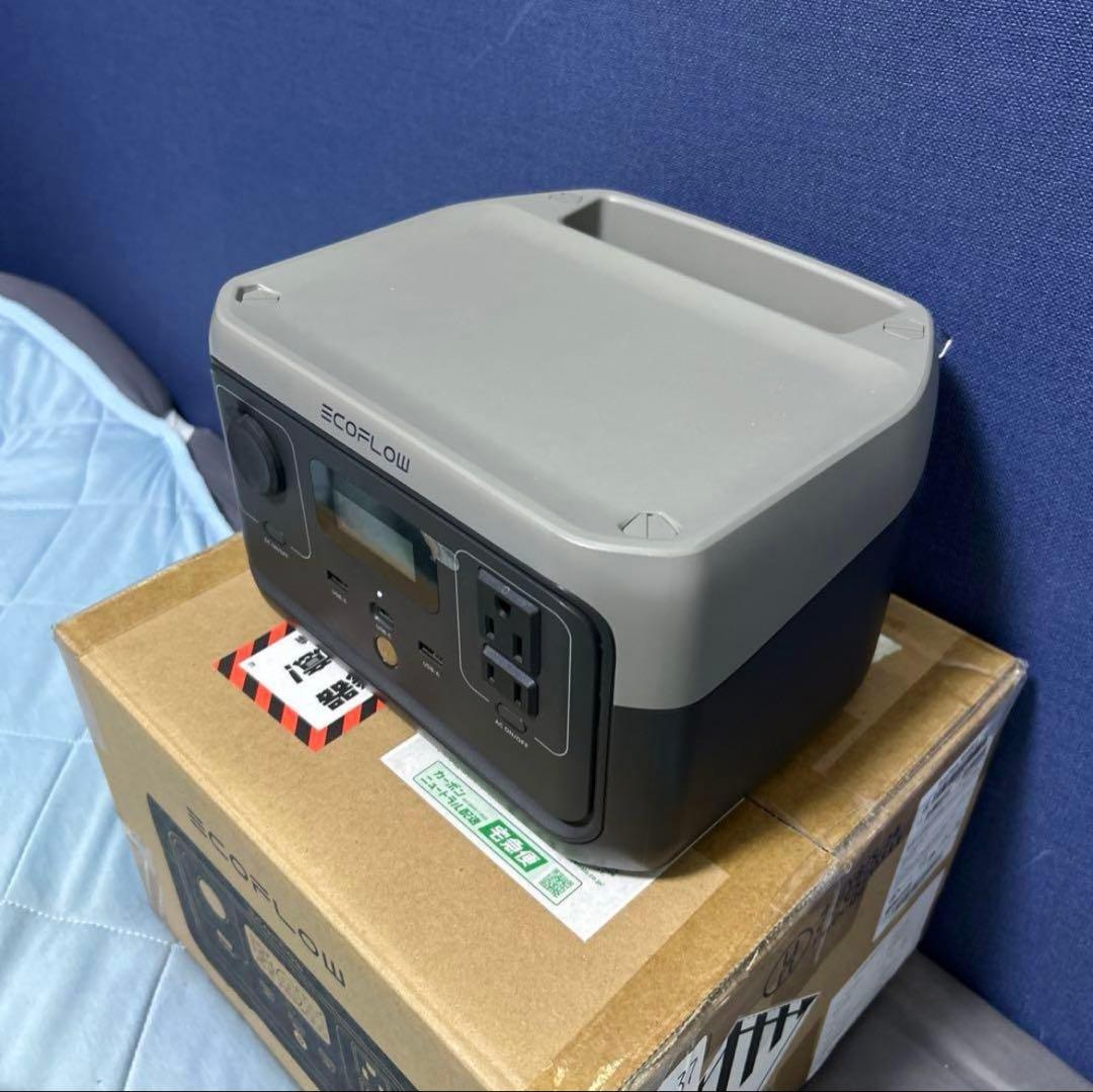 ECOFLOW ポータブル電源 グレー/ブラック