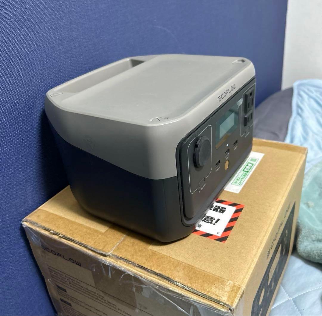 ECOFLOW ポータブル電源 グレー/ブラック