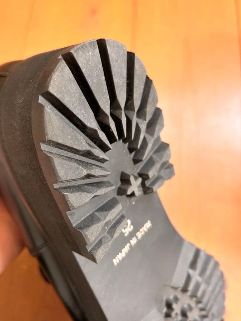 ADELO アデロ シークレットシューズ ラウンドトゥ 25.0 本革 革靴