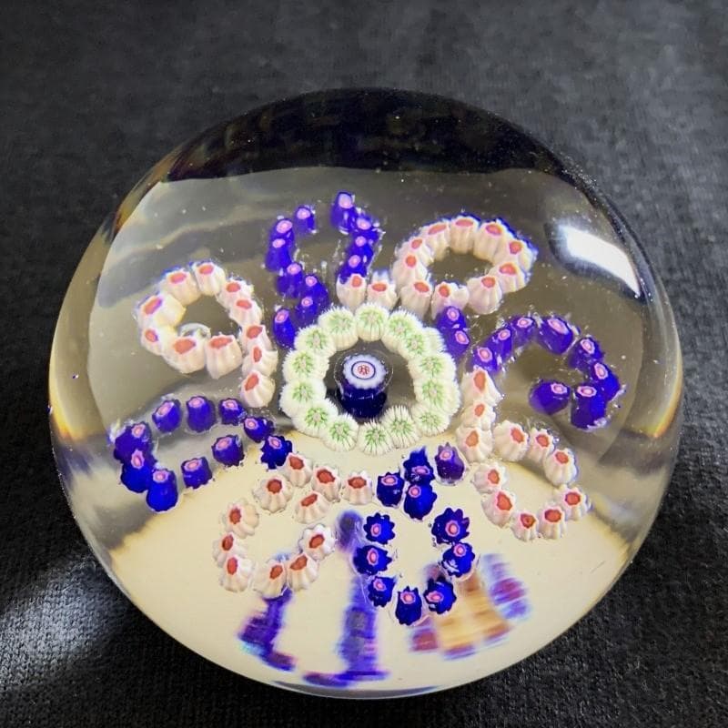 オールド バカラ デュポン クリスタル ペーパーウェイト BACCARAT