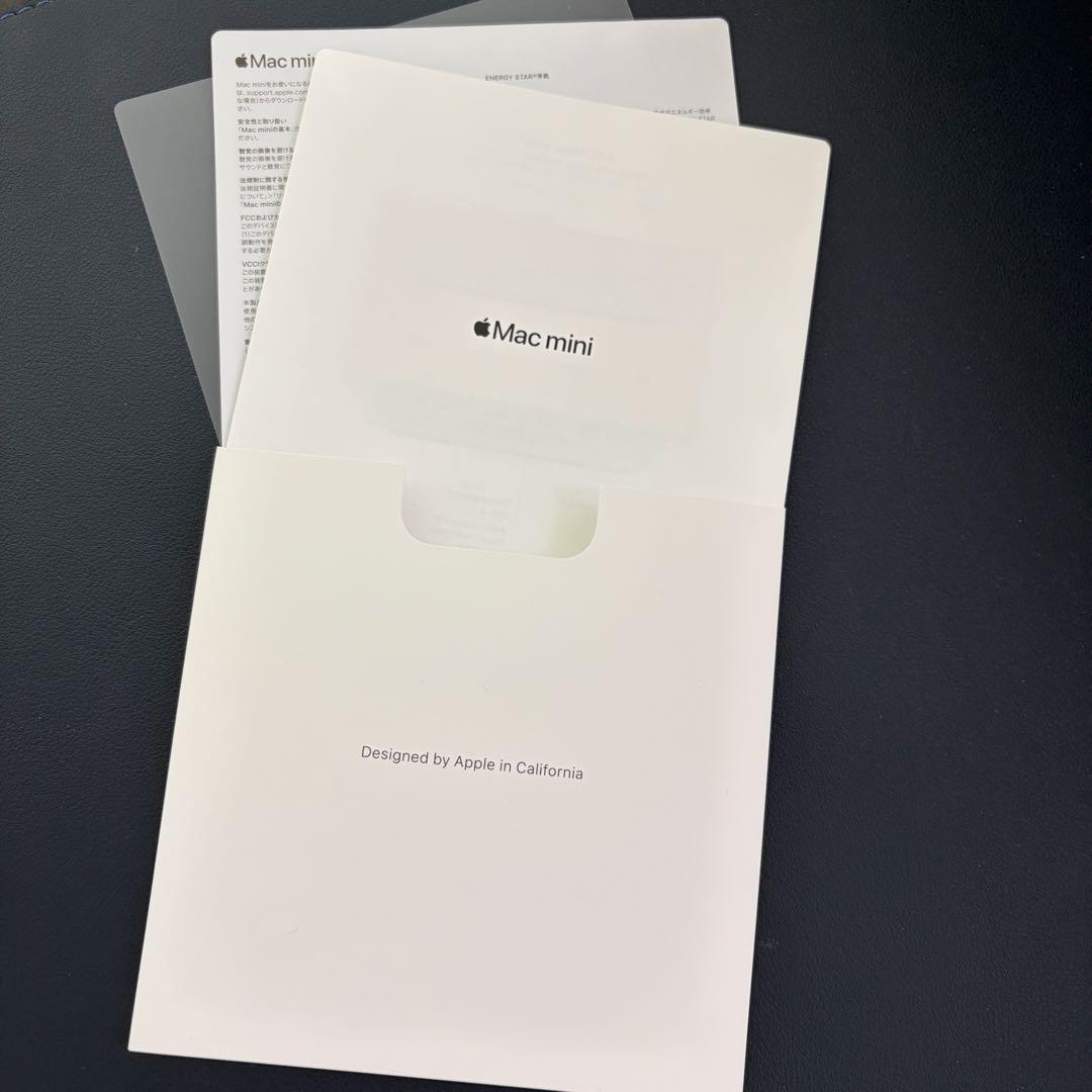 Macデスクトップ Apple M1 MacMini RAM16GB SSD512GB