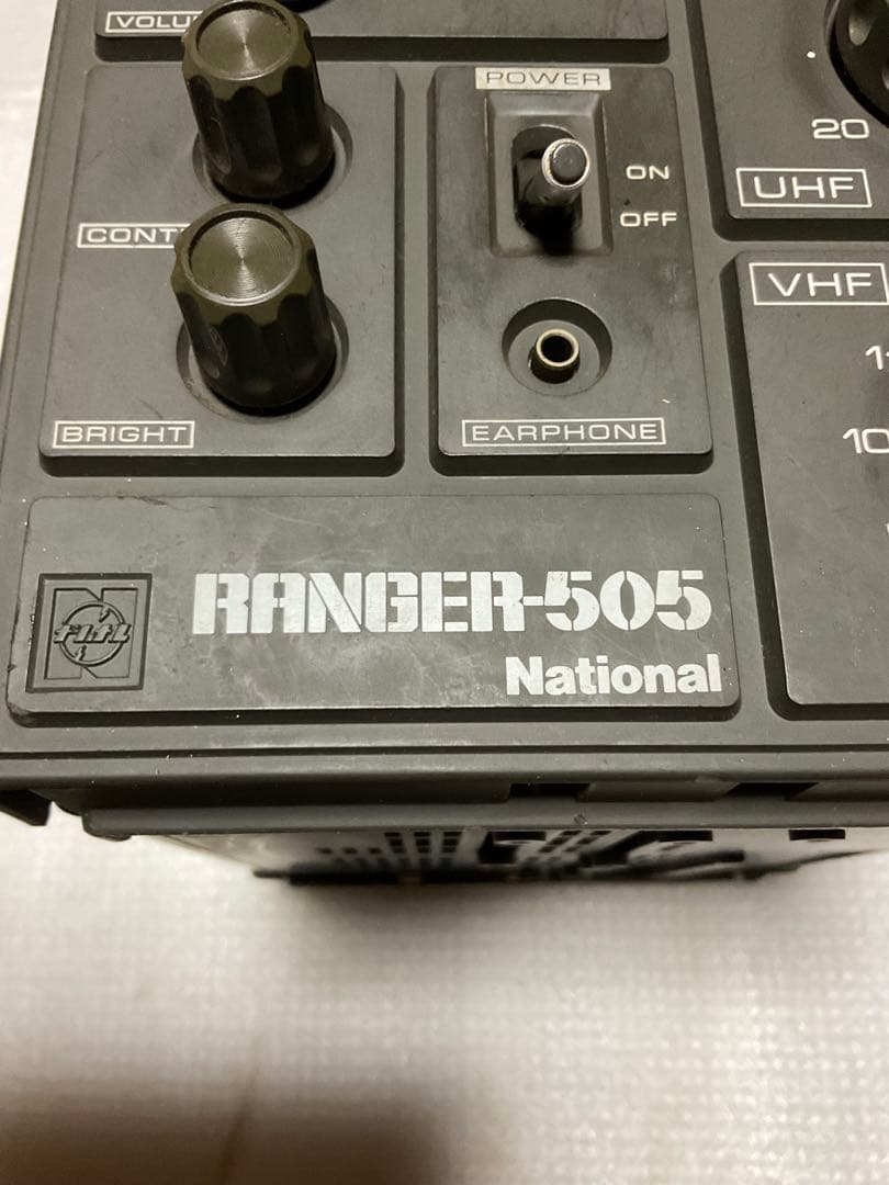 1975年／national・RANGER-505。IC・TRANSISTR。
