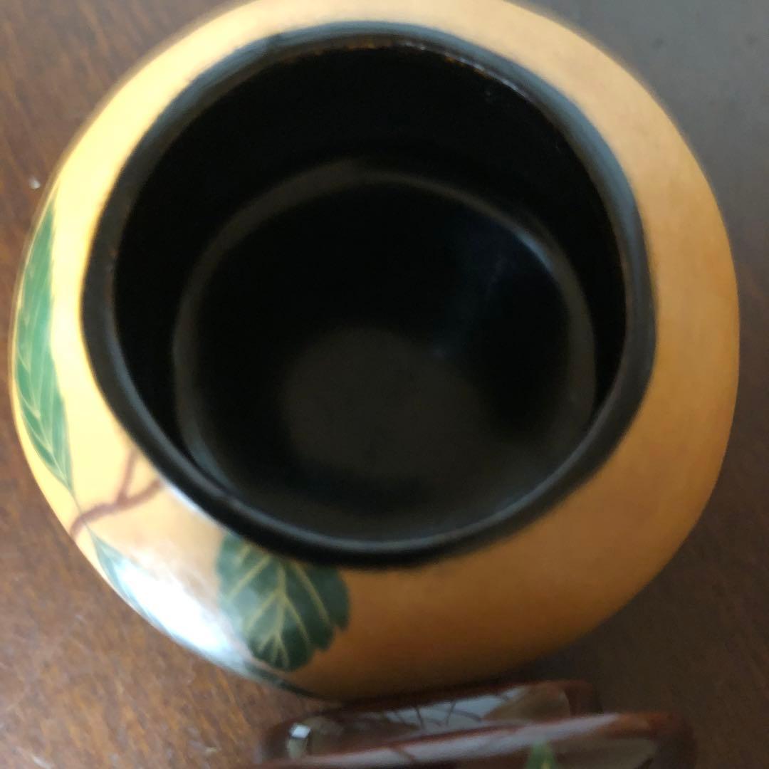 【箱有り】山吹　蒔絵　瓢箪　茶器　茶道具