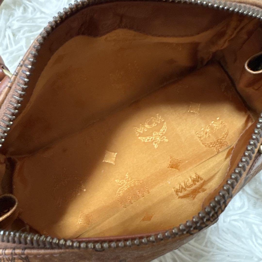 MCM エムシーエム ミニボストン 2way ショルダー ヴィセトス