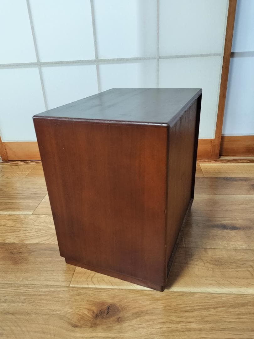 レトロ　木製引き出し式収納家具　ミニチェスト