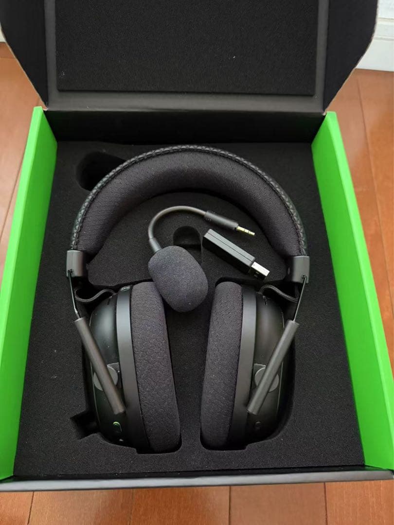 Razer black shark proゲーミングヘッドセット