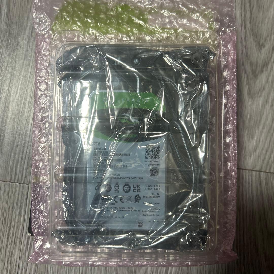 Seagate 3.5インチ 内蔵 HDD ハードディスク2TB