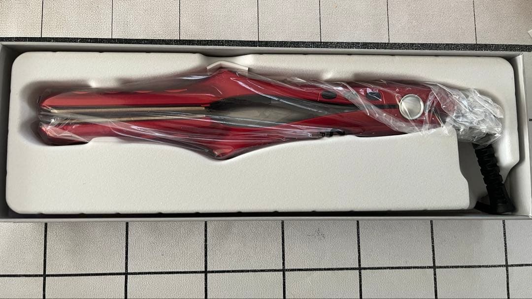 ラディアント28mm ヘアアイロン ストレートプロ仕様 瞬間水分蒸発しない保湿