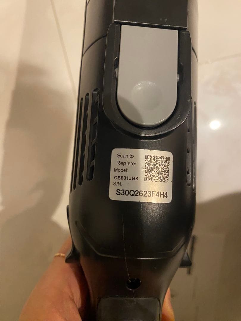 スティッククリーナー CS601JBK ブラック