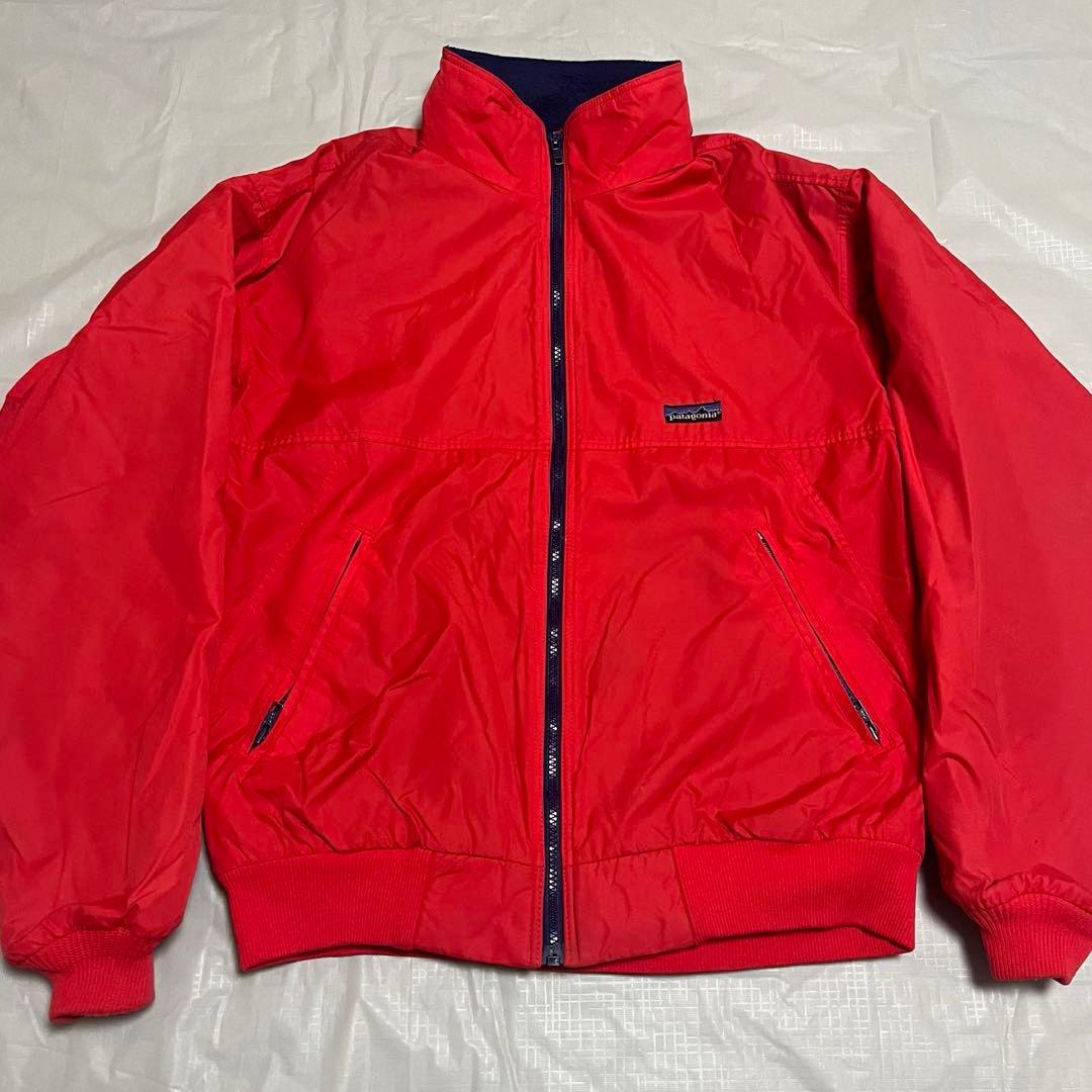 80-90s三角タグ patagonia シェルドシンチラジャケットUSA製 M