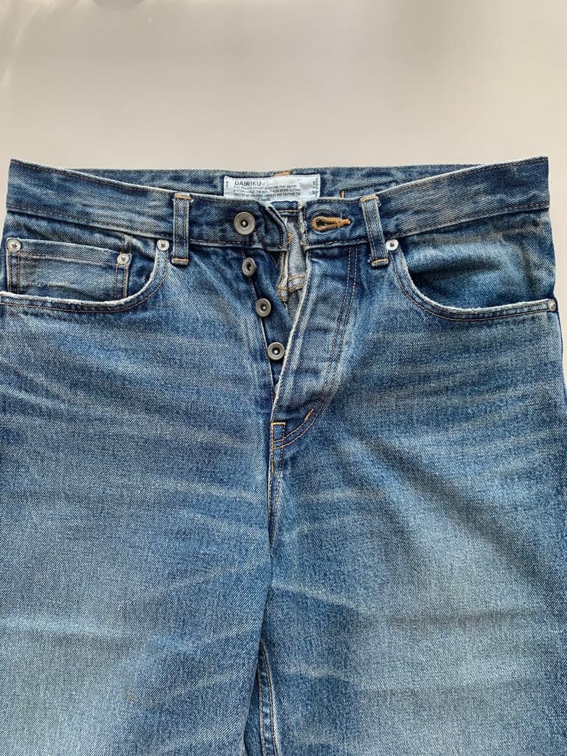 (早い物勝ち)DAIRIKU Straight Denim Pants 29