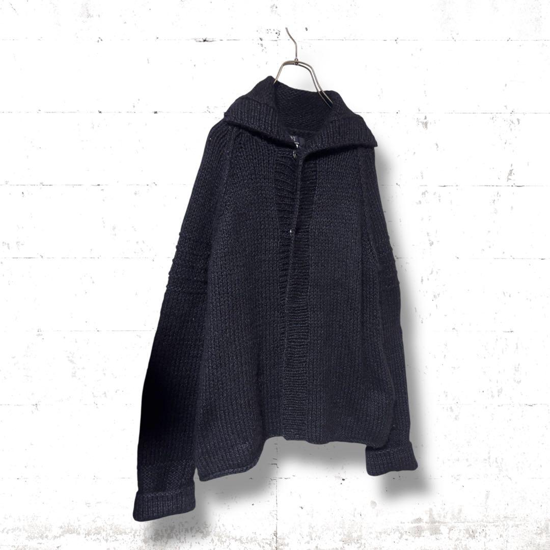 Y's 高級生地　アンゴラ　シルク　肉厚　ニット　カーディガン　2018 年