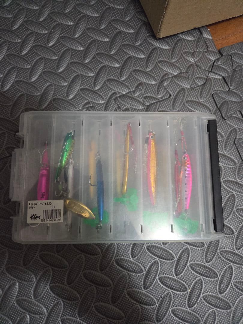 ジグ１３点セット　ケース付き　TGベイト