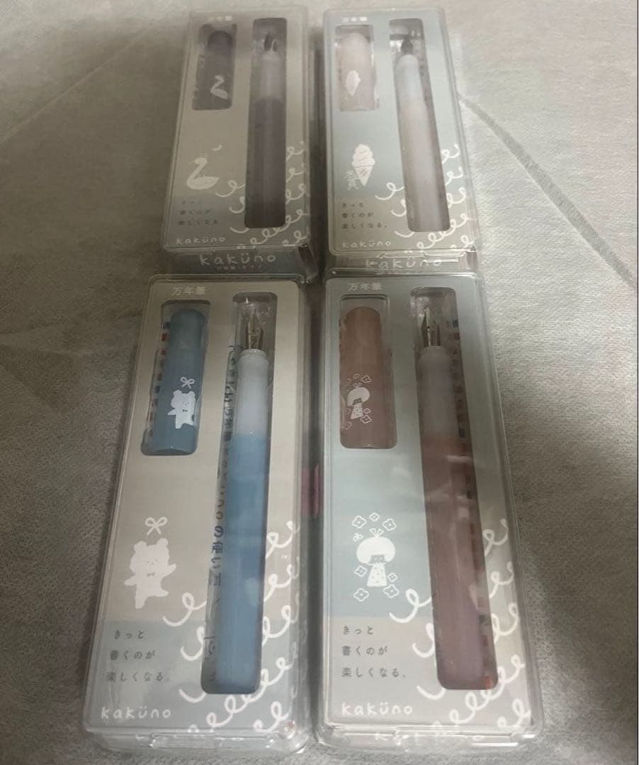 杜の文具博 mizutama 万年筆 kakuno パイロット 4種セット