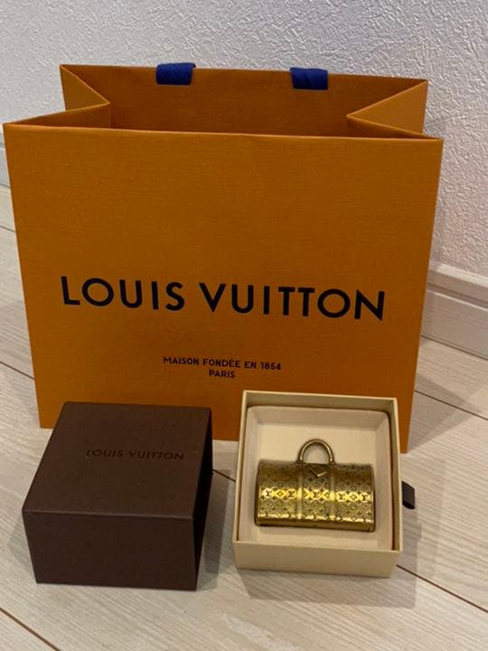 ルイヴィトン ペーパーウェイト キーポル ノベルティー 本物 美品