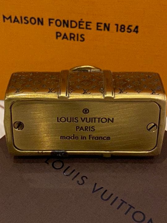 ルイヴィトン ペーパーウェイト キーポル ノベルティー 本物 美品