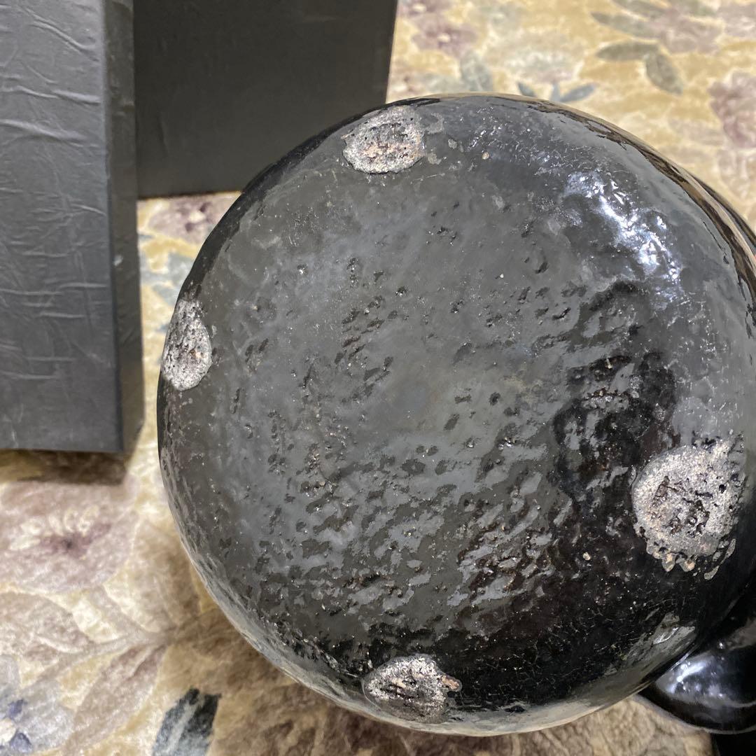 おにぎり太郎 雲井窯 三合炊 土鍋 黒 炊飯 箱付き