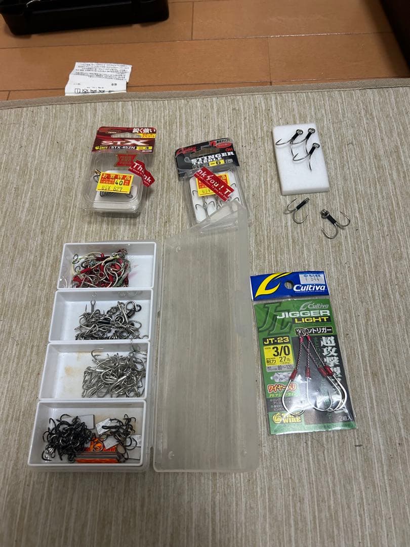 メタルジグ 替え針付き