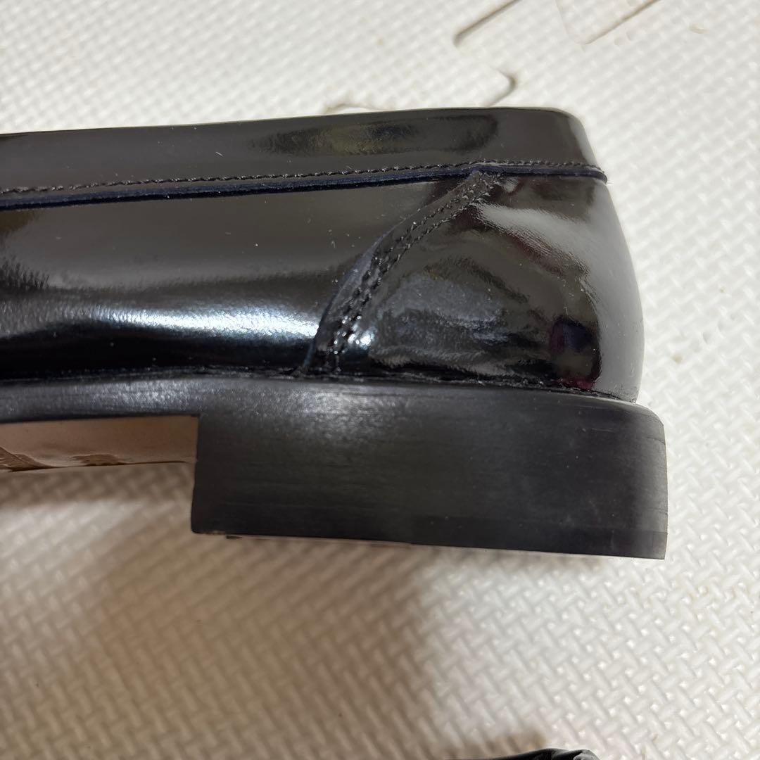 バリーBALLY エナメルローファー　新品未使用　38.5