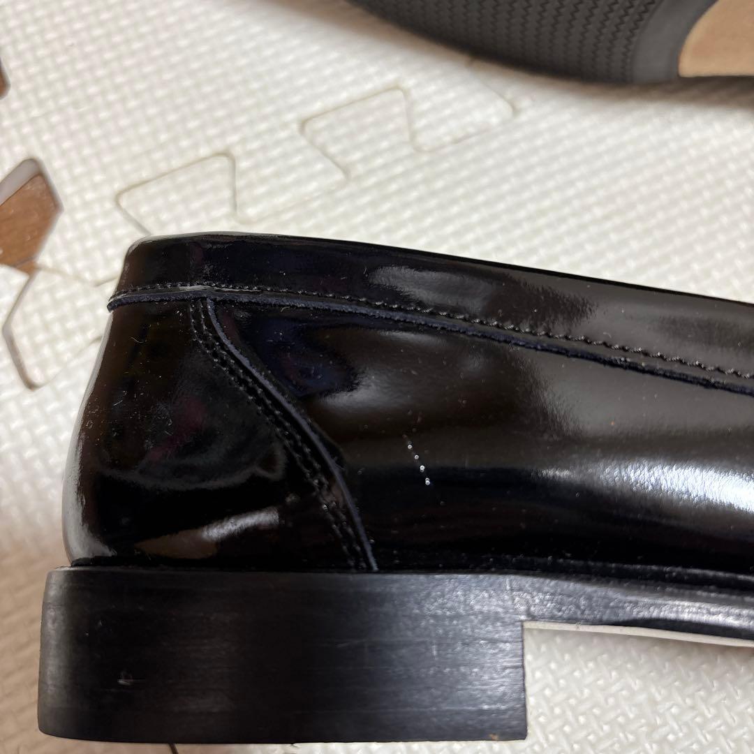 バリーBALLY エナメルローファー　新品未使用　38.5