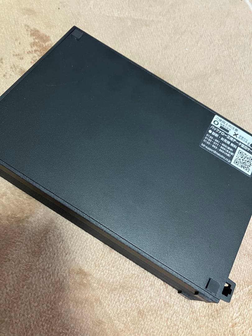 BUFFALO バッファロー 外付けHDD 6TB HD-EDS6U3-BE