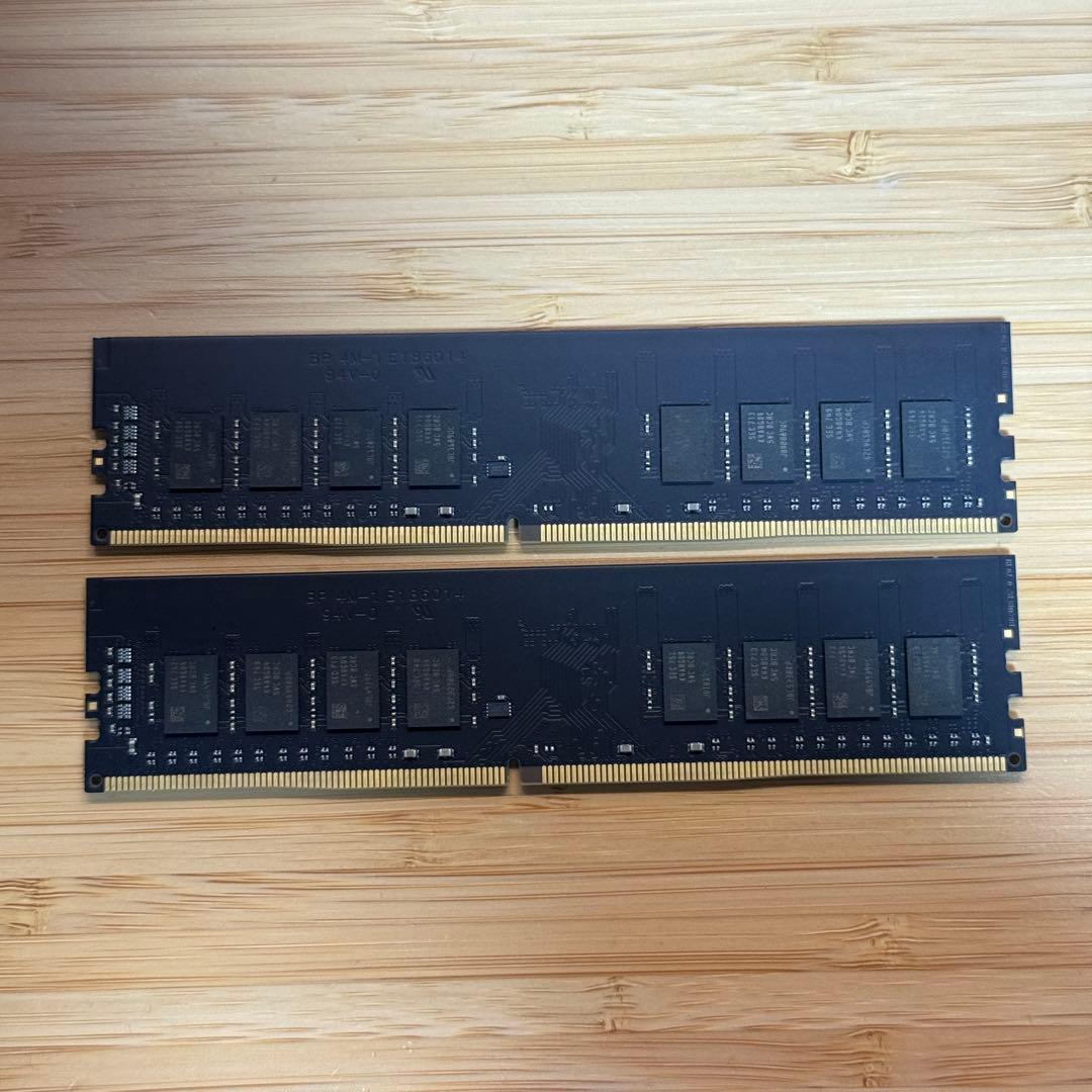シリコンパワー DDR4 3200 PC4-25600 16GB x 2枚