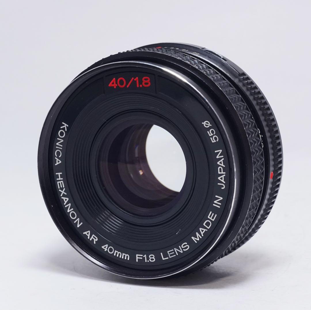Konica AR 40mm f1.8 単焦点 パンケーキレンズ