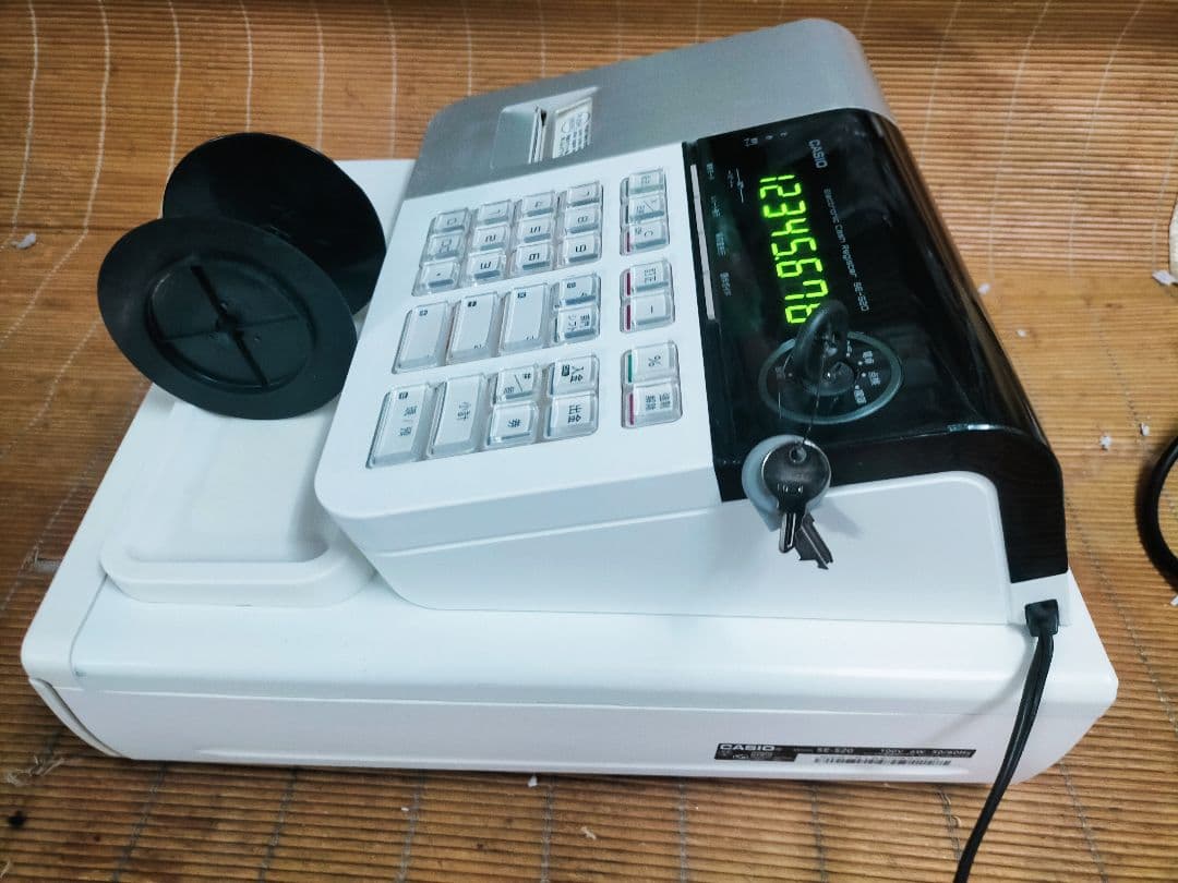 カシオレジスター　SE-S20/NL200　人気機種　送料無料　083831