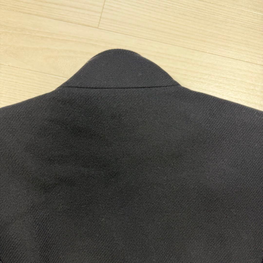 極美品 ZARA 大きい L マンテコ ナポレオン 金ボタン ダブル ブラック