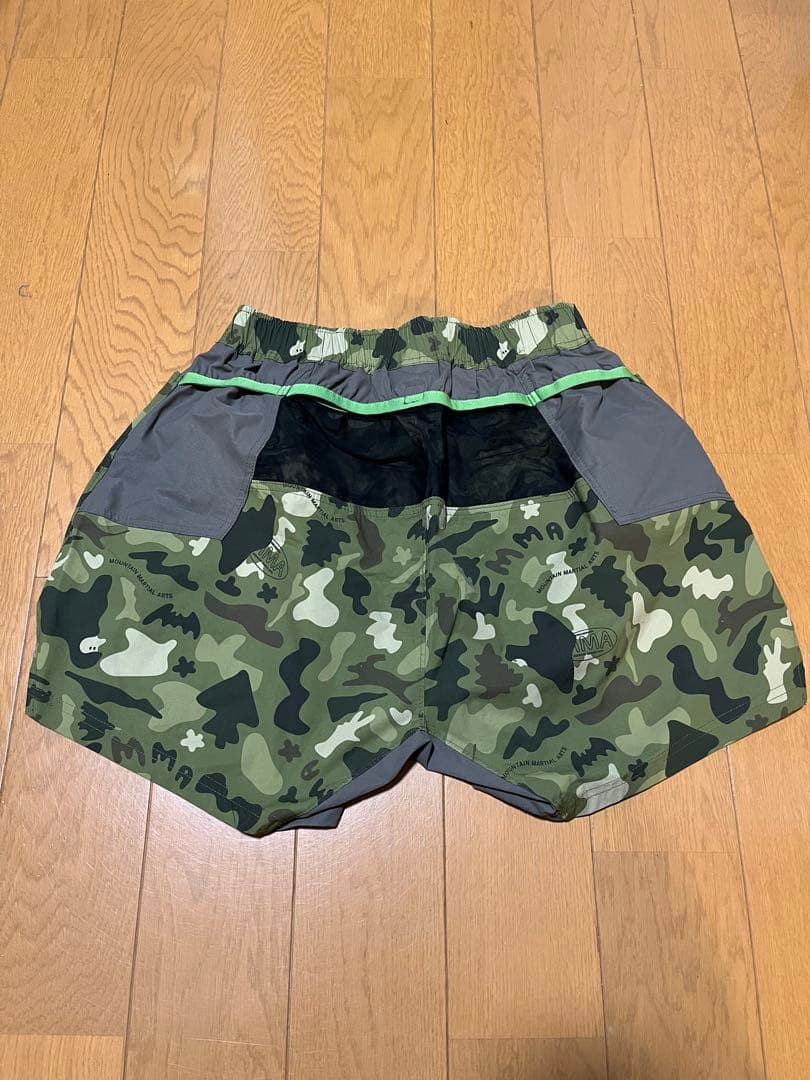 マウンテンマーシャルアーツ　MMA ランニングパンツ　カモフラ　迷彩　S